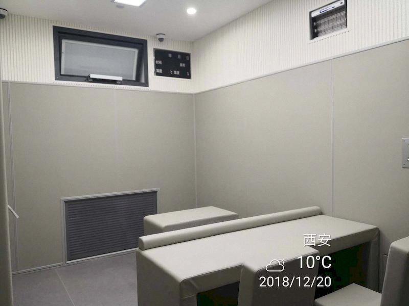 咸阳留置室防撞软包墙面