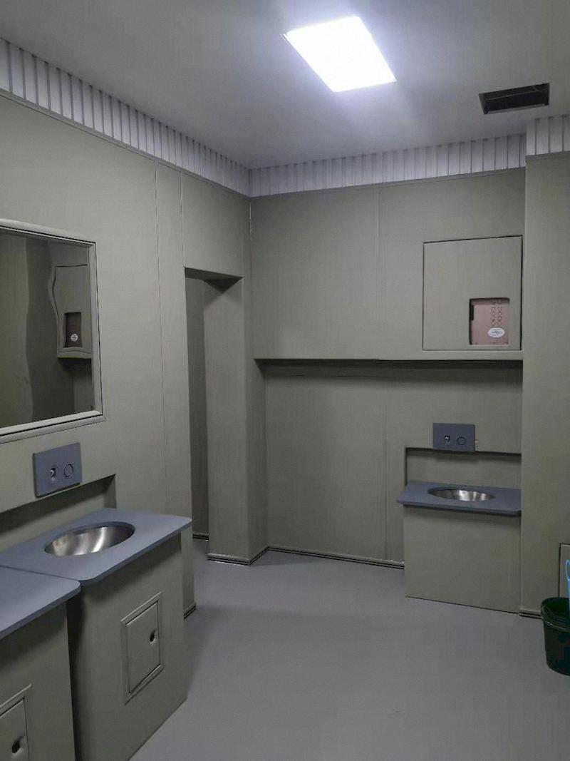 张家界盘问室防撞软包家具